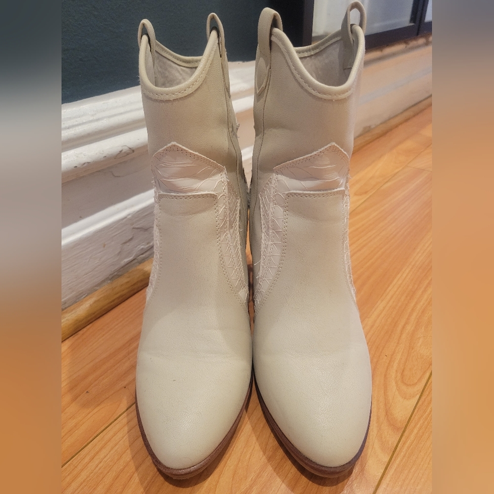 Altar'D State Simone Cowboy Ankle Boots Size 7 - Picture 5 of 11